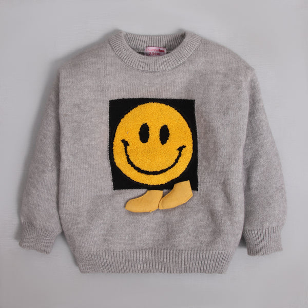 Smile Graphic Sweater