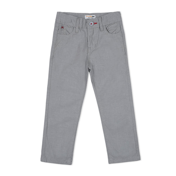 Grey Slim Fit Pants