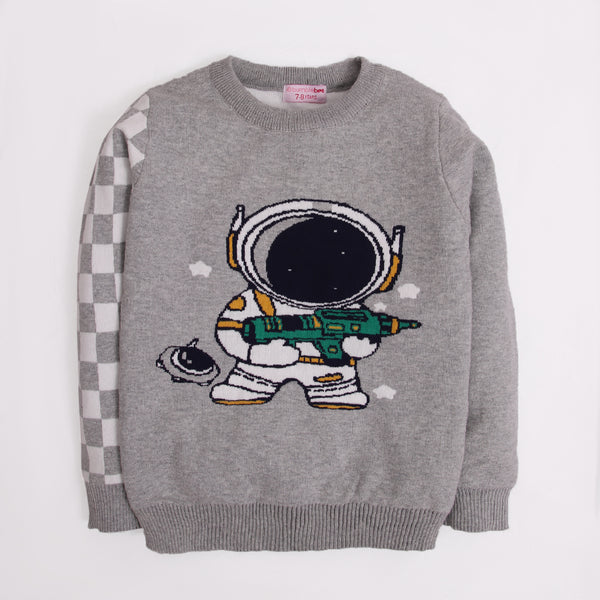 Astronaut Graphic Sweater