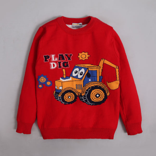 Play Dig Graphic Sweater