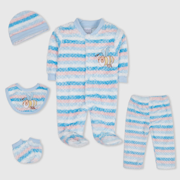 Infant Baby 5-Piece Sky Suit Set
