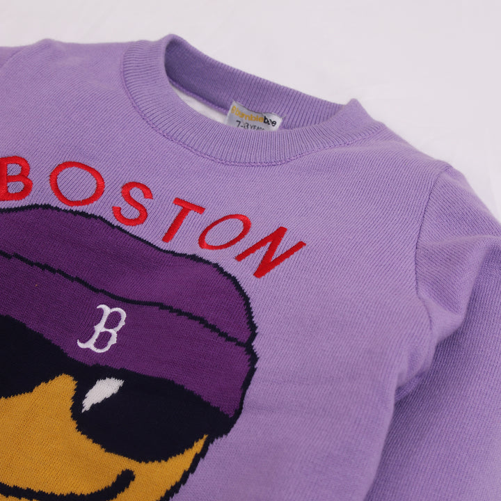 Boston Purple Sweater