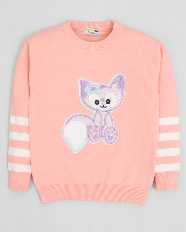 Cat Sequin Sweater