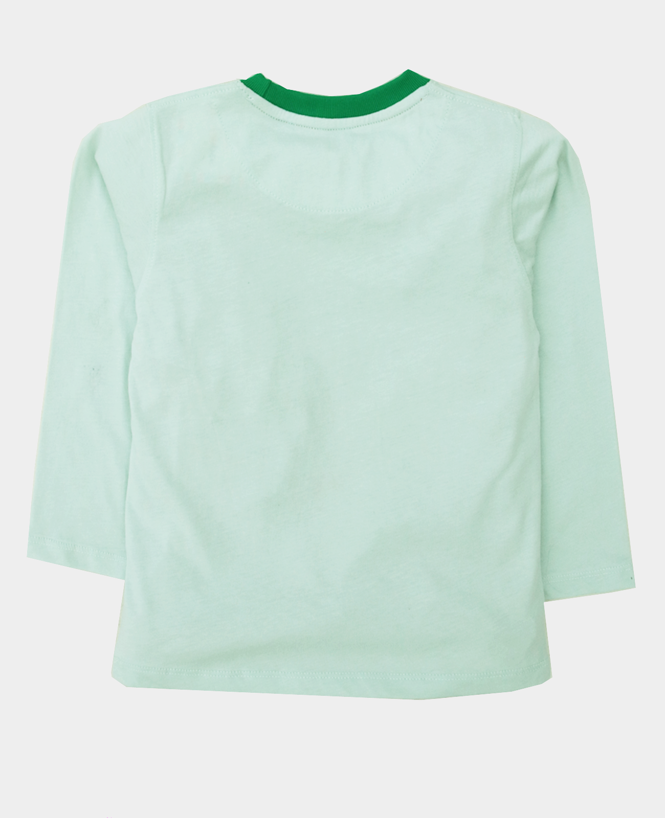 Green Long Sleeve Graphic T Shirt