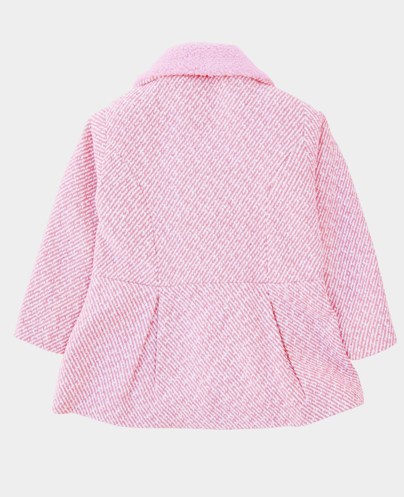 Light  Pink Tweed Coat